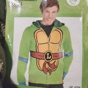 Source Unknown Green Ninja Turtle Hoodie Also Halloween